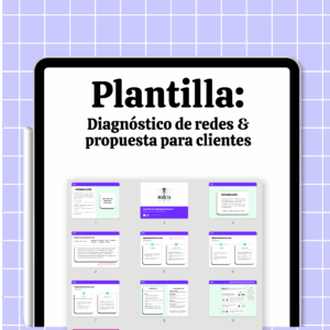 Plantilla editable – Diagnóstico de marketing digital