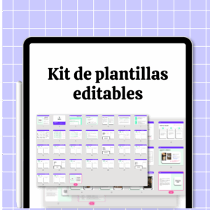 Kit de plantillas editables – Estrategia, contenido, diagnóstico y resultados