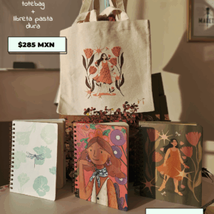 Maretacombo: Totebag + libreta dura