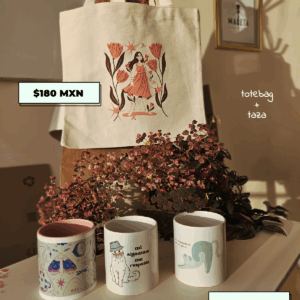 Maretacombo: Taza + tote bag Ana Sofía