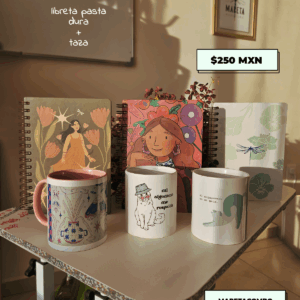 Maretacombo: Taza + libreta dura